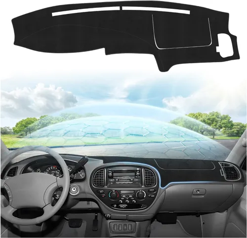 Vista 42 de CARTIST Cubierta para Tablero Compatible con Toyota 4Runner 2003 2004 2005 2006 2007 2008 2009 Accesorios Cubierta de Tablero Alfombra