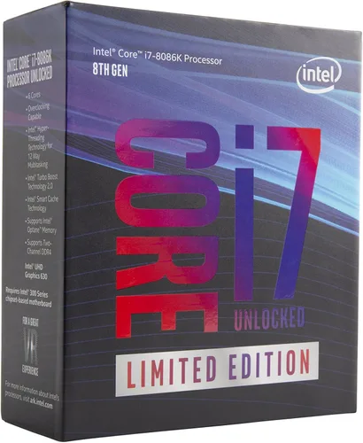 Vista 4 de Intel Procesador de edición limitada BX80684I78086K i7-8086K