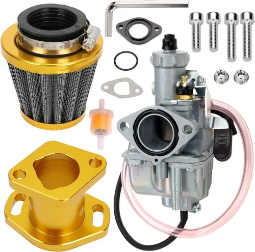 Vista 16 de FVRITO - Carburador de alto rendimiento VM22 de 26 mm para Predator 212cc 196cc Coleman CT200U BT200X Mini Bike KT196 Go Kart GX160 GX200 6.5hp