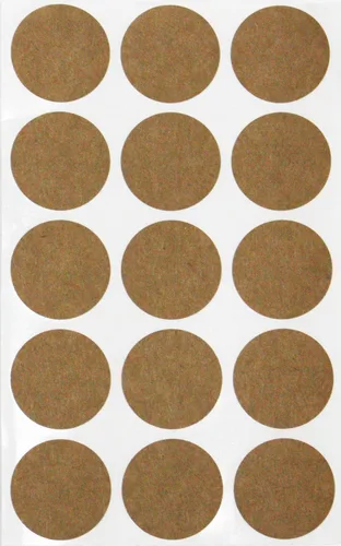 Vista 9 de Royal Green Etiqueta adhesiva redonda – Hojas adhesivas permanentes de 1.25 pulgadas para marcar y etiquetar – Negro (5 hojas – 75 unidades)
