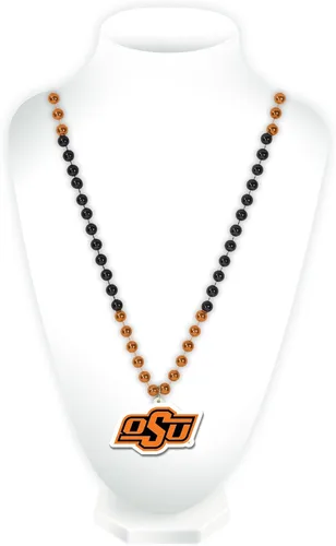 Vista 67 de Rico Industries NCAA Fan Shop - Cuentas estilo Mardi Gras con logotipo del equipo 3-Color del