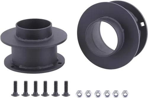 Vista 9 de LHE Kit de Elevación y Nivelación de Acero Delantero de 2'' Compatible con Dodge Ram 1500 2500 3500 4WD 1994-2013