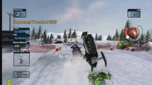 Vista 18 de Ski-Doo Snowmobile Challenge - Nintendo Wii