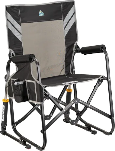 Vista 14 de GCI Outdoor Freestyle Rocker XL Silla de camping - Negro