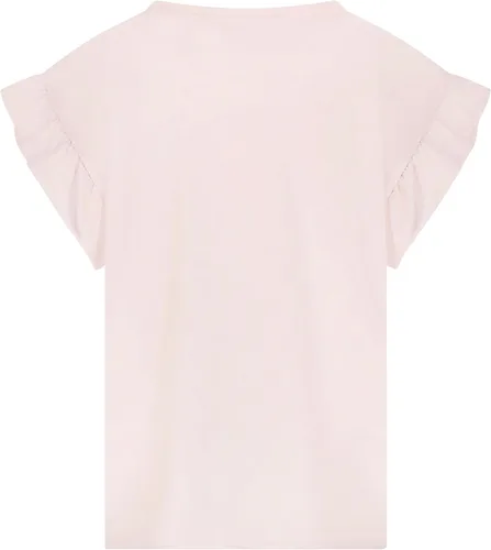 Vista 5 de Disney Princess Girls Cenicienta, Belle, Tiana y Mulan - Conjunto de camiseta y pantalón para niños pequeños y grandes - Rosa