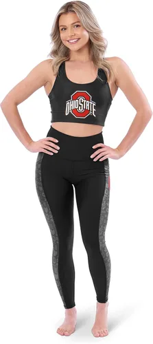 Vista 3 de CERTO NCAA NCAA Team 7/8 - Leggings de cintura alta con 2 bolsillos para mujer