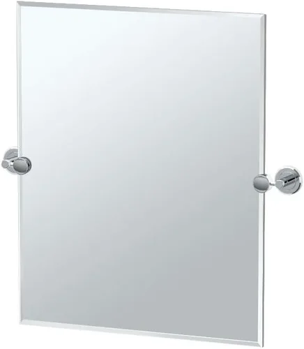 Vista 18 de Gatco Latitude II Espejo rectangular, Metal, 24 pulgadas