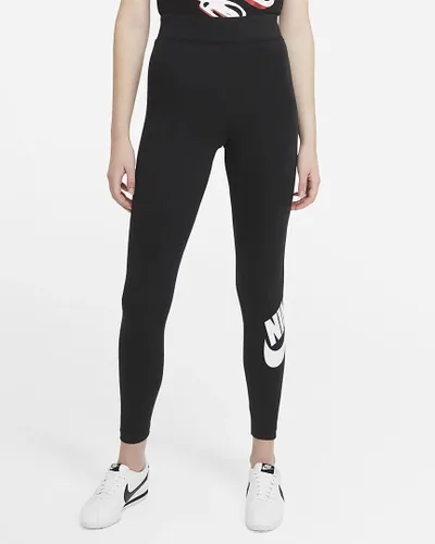 Vista 2 de Nike Legging Leg-A-See Futura Tight Fit DB3903 010 Talla MD NegroBlanco, NegroBlanco