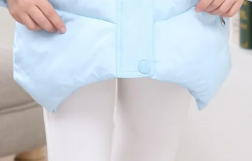 Vista 5 de Chaquetas de invierno para niños y niñas con capucha para niños de 3 a 12 años