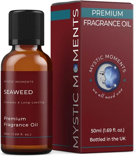 Vista 6 de Mystic Moments Aceite de fragancia de algas marinas de 0.3 fl oz Aroma marino fresco para un ambiente limpio y edificante Ideal para velas