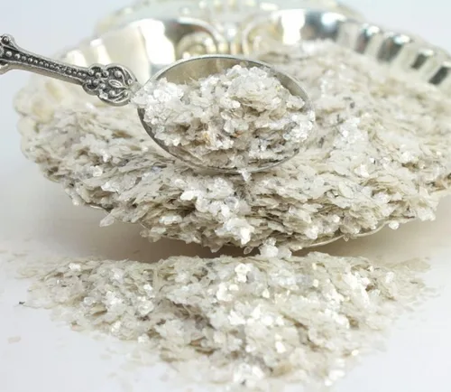 Vista 5 de Blanco crema - Escamas de mica natural - 311-4347 (311-4347- 1/2 oz)
