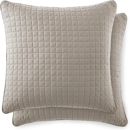 Vista 45 de Fundas Southshore Fine Linens Vilano Springs, para almohada, acolchadas, Microfibra, Pizarra, 20" x 36" 15 - Pizarra