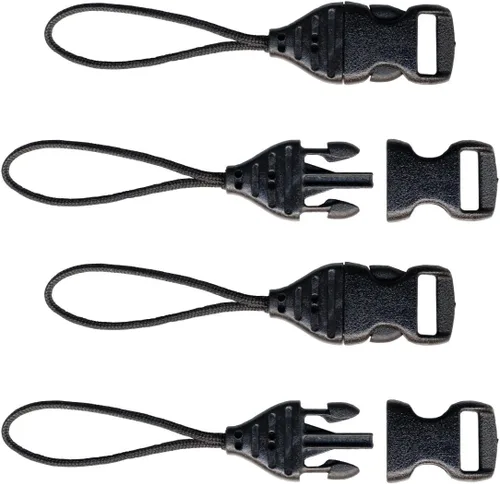 Vista 5 de OP/TECH USA 1301652 Reporter/Backpack - Conectores de sistema, negro y 1301082 Mini QD Loops - 0.059 in - Conectores de sistema, color negro