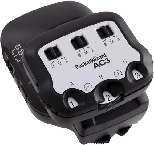 Vista 2 de PocketWizard AC3 ZoneController for Canon - Negro