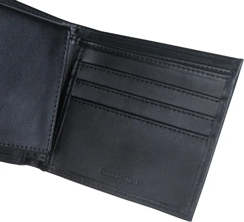 Vista 8 de Armour Shell Cartera de cuero genuino con bloqueo RFID tarjeta de crédito de protección premium