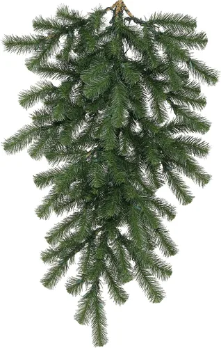 Vista 3 de Vickerman Douglas Corona de abeto, sin luz, 20", PVC, Sin iluminar, 20