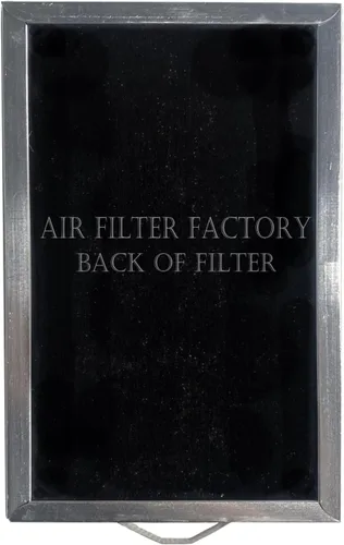 Vista 2 de Air Filter Factory Filtro combinado de carbón de aluminio para horno de microondas de 5-13/16 x 10 x 3/8 pulgadas, paquete de 2