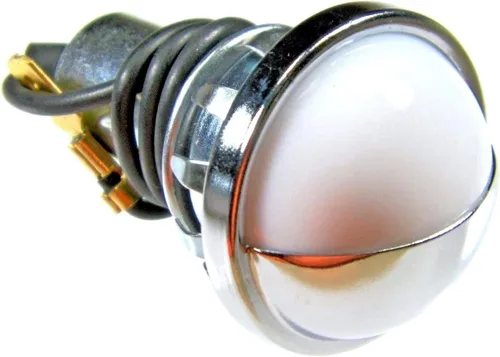 Vista 3 de Retro-Motive Ensamblaje de luz de placa de matrícula para 1960 y más Chevy Truck #226