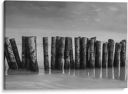 Vista 6 de Canvas Lab Miramar Beach Tampico by Jaime López Portillo 11 x 7 in Fine Art Framed Print, Frame Color: Black, With Mat