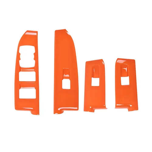 Vista 8 de Aunginsy Adhesivo para panel de botón de elevación de vidrio para puerta de automóvil, compatible con Ford Maverick 2022-2025, fibra de carbono