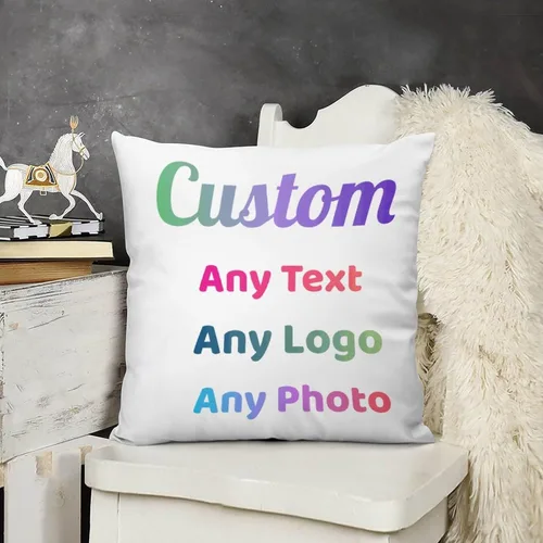 Vista 3 de Funda de almohada personalizada con versículo de la Biblia de 12 x 12 pulgadas, funda de almohada personalizada con cita inspiradora con frase