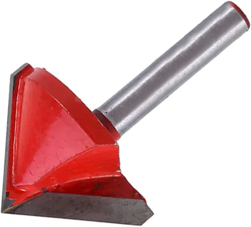 Vista 8 de V Router Bit 3D V Router Bits Tratamiento y ranurado Bits Forma Fresado Cuchillo Cortador de Madera CNC Grabado Router Bit 1/4
