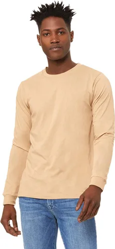 Vista 166 de Canvas Filmore 3501 - Camiseta de 4.2 onzas para hombre manga larga (1) Ceniza + (1) Jaspeado atlético