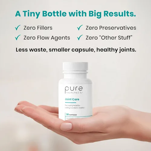 Vista 4 de Pure Therapro Rx Boswellia, curcumina y colágeno tipo II Suplemento de salud articular Fabricado en los Estados Unidos Cuidado