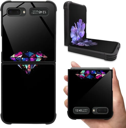 Vista 6 de DAIZAG Funda compatible con Samsung Galaxy Z Flip 5G, protección completa, a prueba de golpes, antiarañazos, funda de poliuretano termoplástico