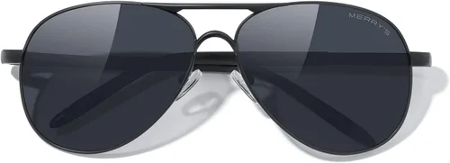 Vista 127 de MERRY'S, UV400 S8513, gafas de sol polarizadas para conducir, marco irrompible, para hombre.