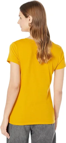 Vista 2 de U.S. Polo Assn. Camiseta con cuello en V con ribete festoneado