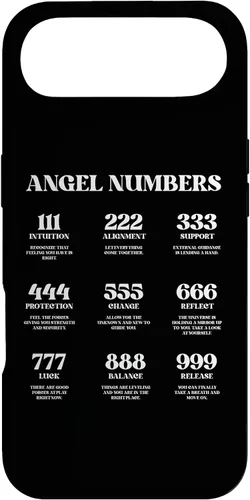 Vista 27 de Funda para iPhone 16 Números de Ángel Números Divinos
