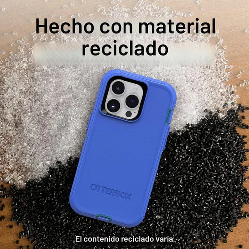 Vista 8 de OtterBox Funda para iPhone 14 Pro Defender Series - Azul Azul claro