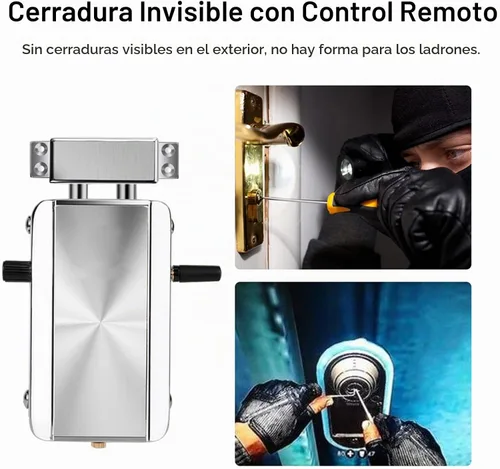 Vista 6 de Kit electrónico inteligente de cerradura de puerta para el hogar, sistema de control de acceso inalámbrico antirrobo de seguridad para el hogar sin