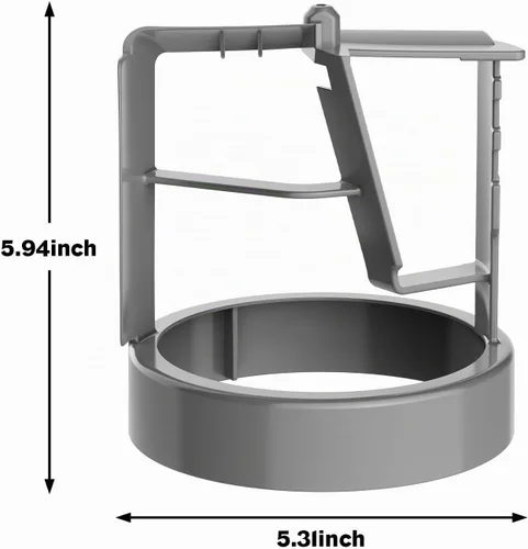 Vista 2 de Paleta de helado para máquina de helados Cuisinart, solo se adapta al modelo ICE30BCP1 Gris