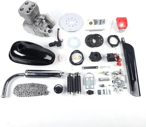 Vista 8 de Kit de motor de bicicleta Piñón motorizado Motor de gasolina para 26 "28" ciclo motor conjunto de motor de bicicleta