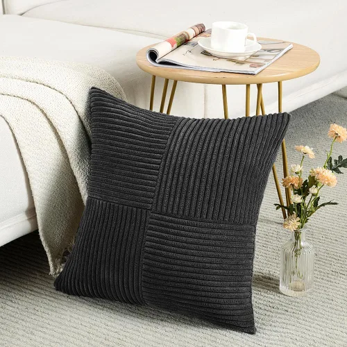 Vista 76 de Fancy Homi - Paquete de 2 fundas de almohada decorativas de color verde oliva pequeñas de 12 x 12 pulgadas para sala de estar, sofá, cama