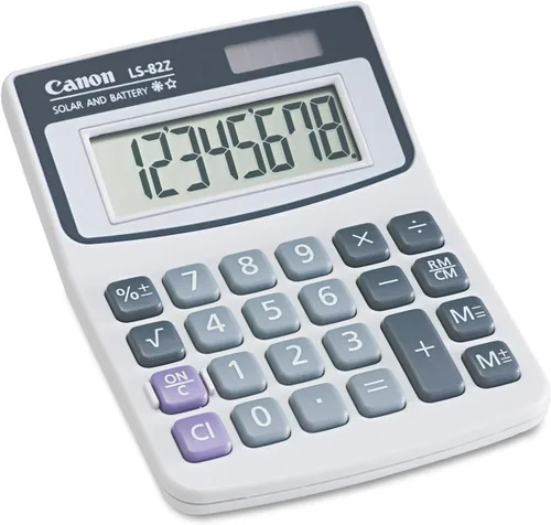 Vista 2 de Canon Calculadora portátil LS-82Z / paquete de 10
