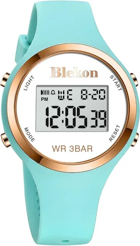 Vista 4 de Original Outdoor Sport Watches Alarm Clock Waterproof Digital Watch Aguamarina
