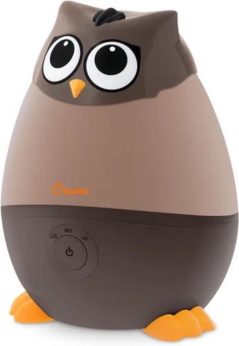 Vista 6 de Crane Adorables - Mini humidificadores ultrasónicos para dormitorio y guardería, humidificador de aire de niebla fría de 5 galones para habitación