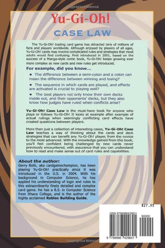 Vista 2 de Yu-Gi-Oh! Case Law The definitive must-have guide to understanding the rules and resolving conflicts that arise while playing the widely popular