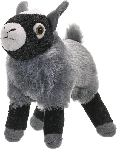Vista 3 de Wild Republic Peluche de cabra, animal de peluche, regalos para niños, Cuddlekins de 8 pulgadas, versión original