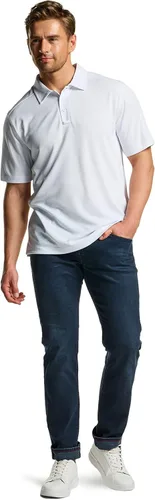 Vista 8 de CQR Camiseta polo táctica para hombre, de manga corta, ligera y con Dry Fit, tela piqué, FPU 50+, para exteriores