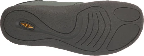 Vista 4 de KEEN Pantuflas Howser 3 Slide cómodas y duraderas para mujer, Bosque oscuroNegro