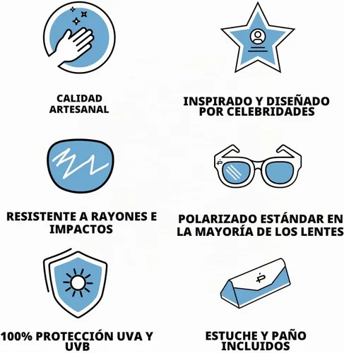 Vista 4 de Prive Revaux The Hepburn Cat Eye - Gafas de sol hechas a mano, polarizadas con 100% protección UV, para mujer Caviar negro