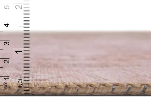 Vista 4 de Unique Loom Timeless Collection - Alfombra de área - Peter (2' x 3' 1" ovalada, beige/marfil)
