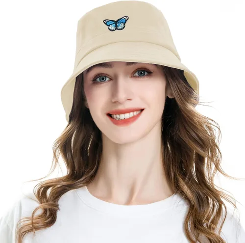 Vista 4 de ZLYC Gorra de pescador bordada de moda unisex para hombres y mujeres