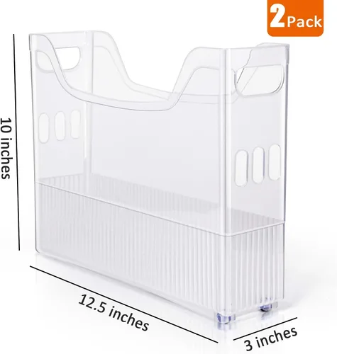 Vista 6 de Organizador de almacenamiento de papel 12x12, organizador de almacenamiento de papel para álbumes de recortes, contenedor de almacenamiento