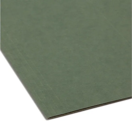 Vista 4 de Smead Carpeta colgante de archivos, sin pestañas, tamaño oficial, verde estándar, 25 por caja (64110)