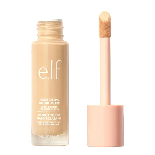 Vista 7 de e.l.f. Filtro líquido Halo Glow, potenciador de tez para un aspecto brillante y suave de enfoque, infundido con ácido hialurónico, vegano y libre
